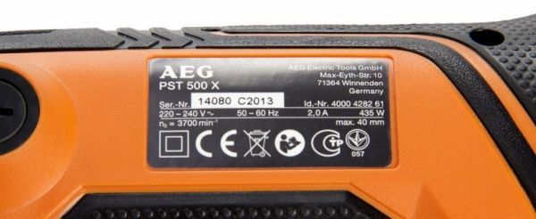 Электролобзик AEG 4935428260 PST500X