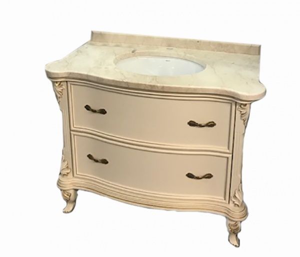 Тумба на ножках Ваші Меблі Афина 105 слоновая кость