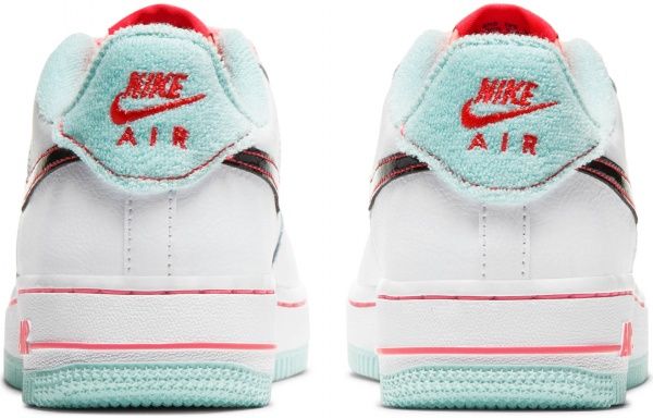 Кроссовки Nike NIKE AIR FORCE 1 '07 LV8 GS DD7709-100 р.6.5Y белый