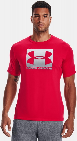Футболка Under Armour UA Boxed Sportstyle SS 1329581-600 р.L червоний