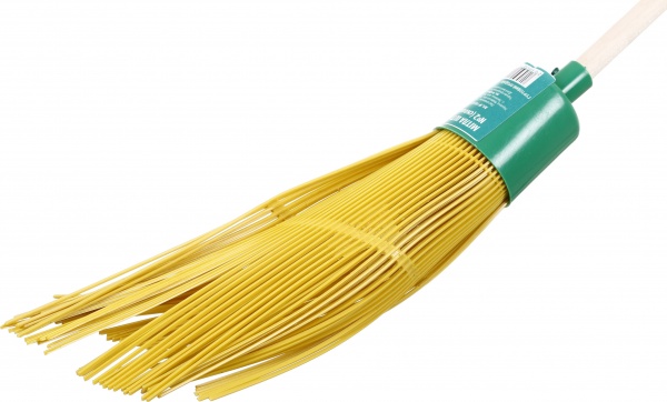 Метла искусственная скошенная №2 в ассортименте