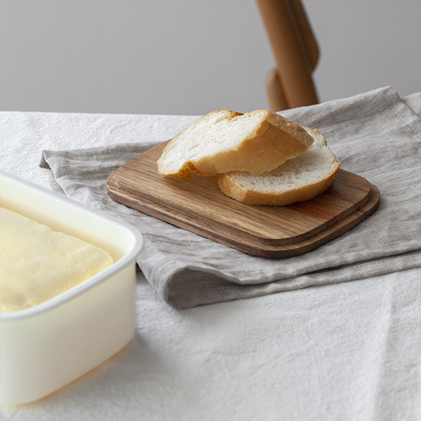 Масленка Smart Kitchen by Flamberg Milk white 16,6х11,7х6,8 см