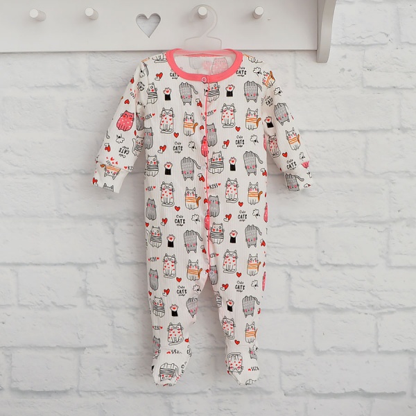 Человечек для девочки Blanka Кис-Кис р.86 бежевый 110247 