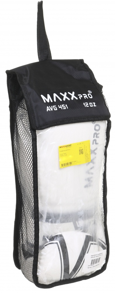Боксерські рукавиці MaxxPro AVG-451 White vynil-12 р. 12 12 ozoz White vynil-12 білий