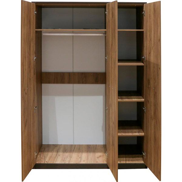Шафа Embawood 3-х дверна Ріміні New горіх