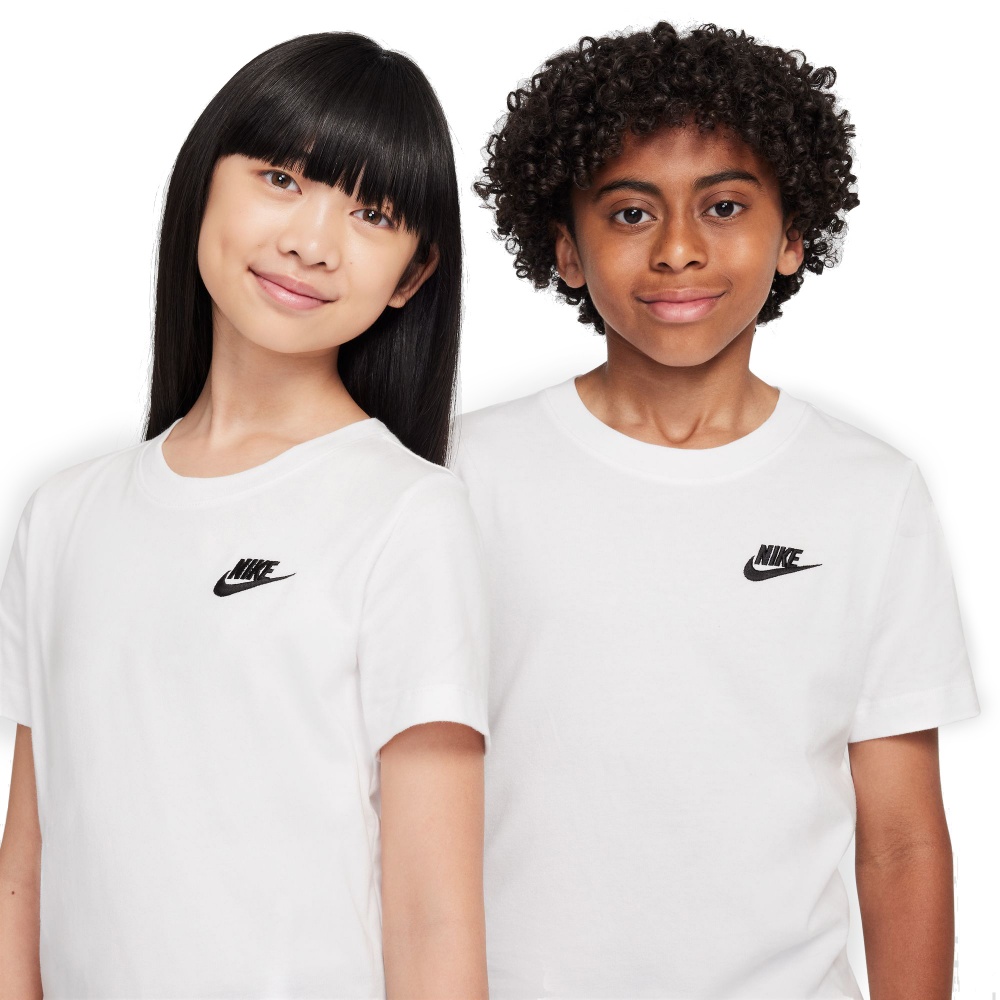 Футболка Nike K NSTEE EMB FUTURA LBR FZ5177-100 р.L білий