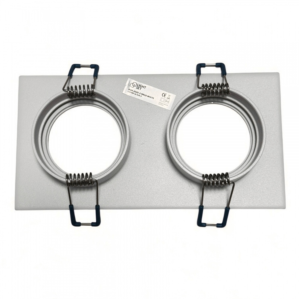 Світильник точковий LIGHT SET MAK AS20-2 GU5.3 білий