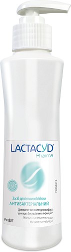 Гель для интимной гигиены Lactacyd Антибактериальный 250 мл
