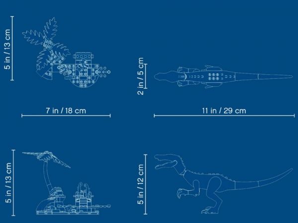 Конструктор LEGO Jurassic World Схватка с Бариониксом: Поиск сокровищ 75935