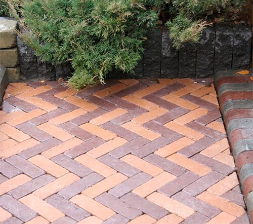 Тротуарна плитка Золотой Мандарин Барселона антік 186 x 60 x 45 мм. персикова