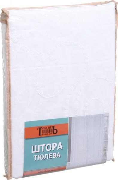 Тюль HX 70440-1/280 200х270 см белая