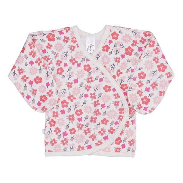 Льоля дитяча ТМ Софія Flowers р.62 молочний/із принтом 137262 