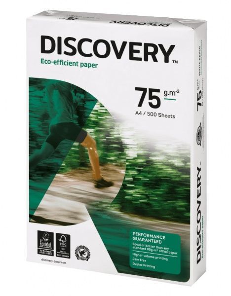 Бумага офисная Discovery A4 75 г/м Discovery 