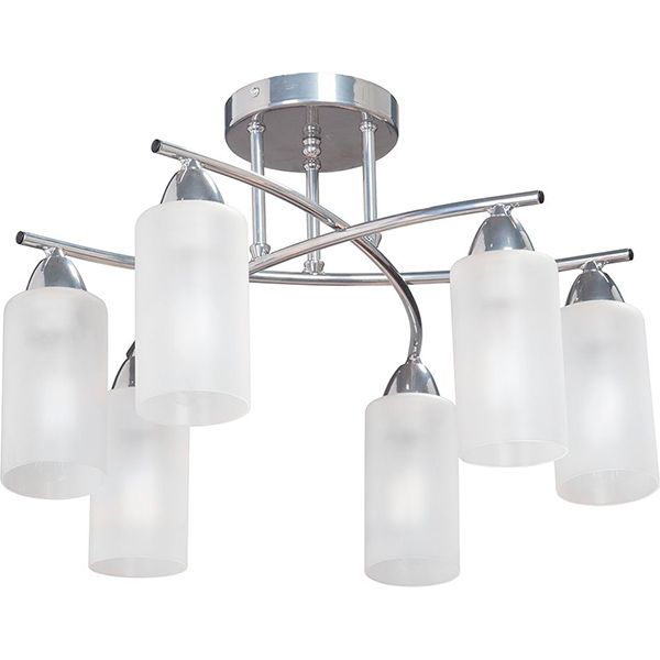 Люстра Vitaluce V4754-9/6PL 6x60 Вт E27 белый 