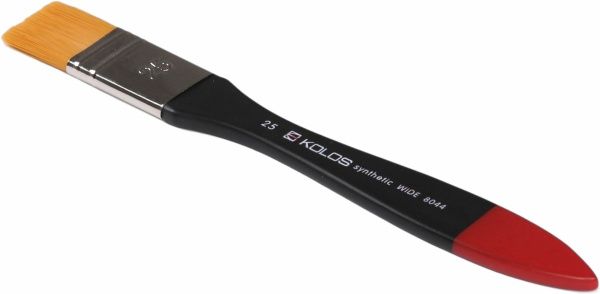 Кисть Wide 8044 № 25 синтетика флейц KOLOS 