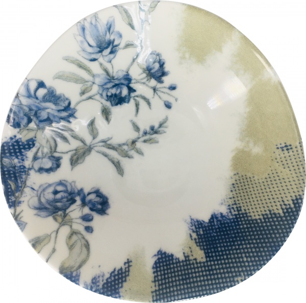 Тарелка для супа Blue Flowers 20 см Gural Porselen