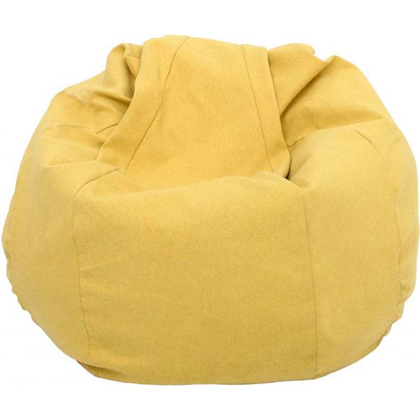 Крісло-мішок Марбет Malaga №14 L 230 л жовтий 