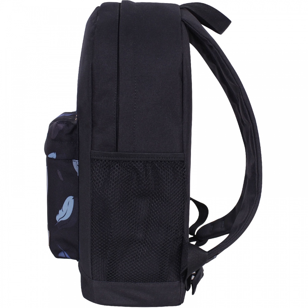 Рюкзак школьный Bagland City Перья 17 л 533664 суб 853