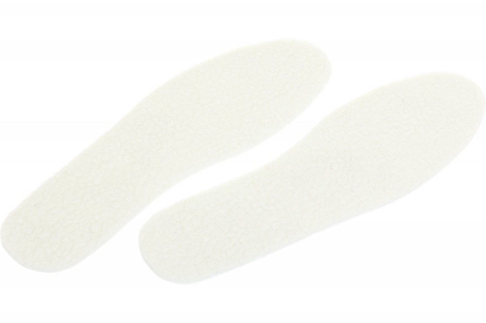 Стельки меховые универсальные р.37-46 белый