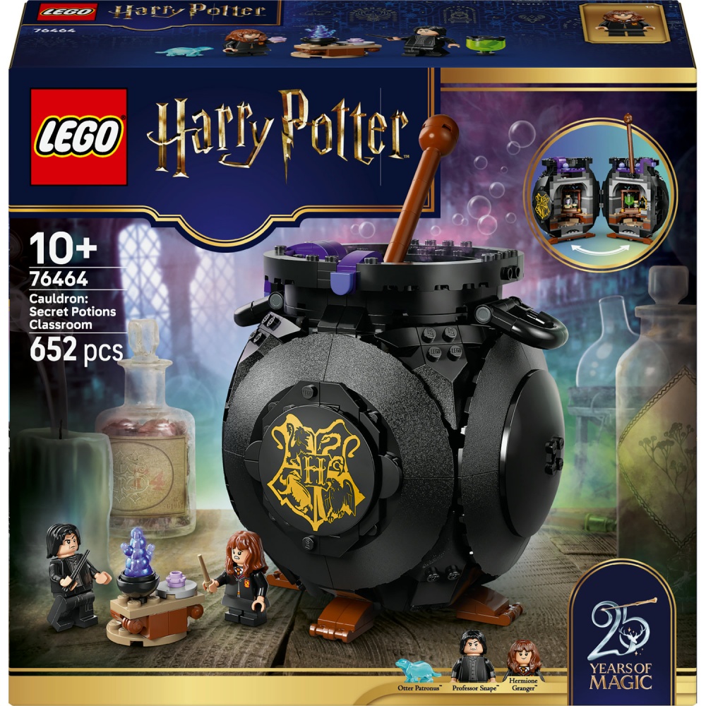 Конструктор LEGO Harry Potter Котел: Тайный класс зельеварения 76464