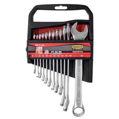 Набір ключів ріжково-накидних Modeco Expert MN-51-242