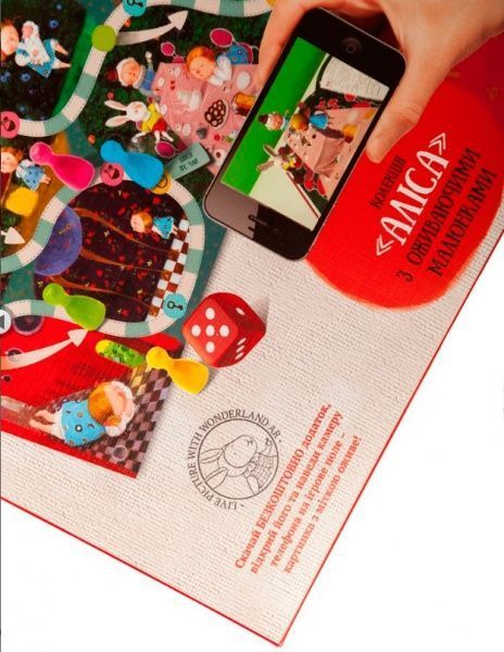 Игра настольная Ranok Creative Настільна гра.Аліса в країні див.Гапчинська