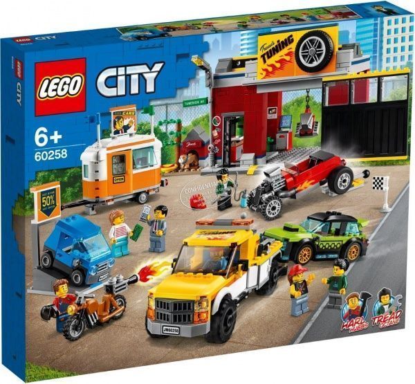 Конструктор LEGO City Мастерская тюнинга 60258