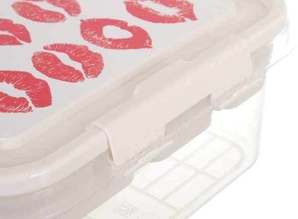 Органайзер Fashion kiss 25х26х11 см білий із червоним 