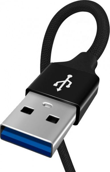 Кабель ColorWay USB - Type-C 2.4А 2 м чорний 