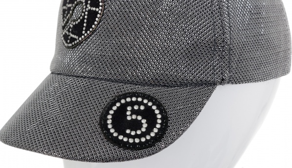 Кепка для девочек Pampona 21 L 19 р.50 серебряный 