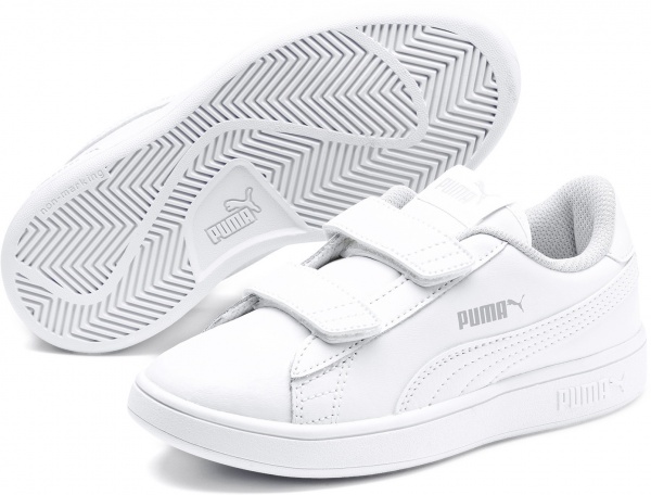 Кроссовки Puma Smash v2 L V PS 36517302 р.UK 9,5 белый