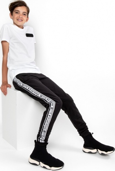 Футболка для мальчиков NWM р.134 белый T46167-1 