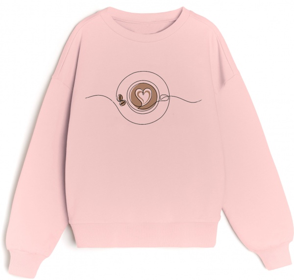 Свитшот для девочки KOSTA р.158 25 розовый 2161-7 