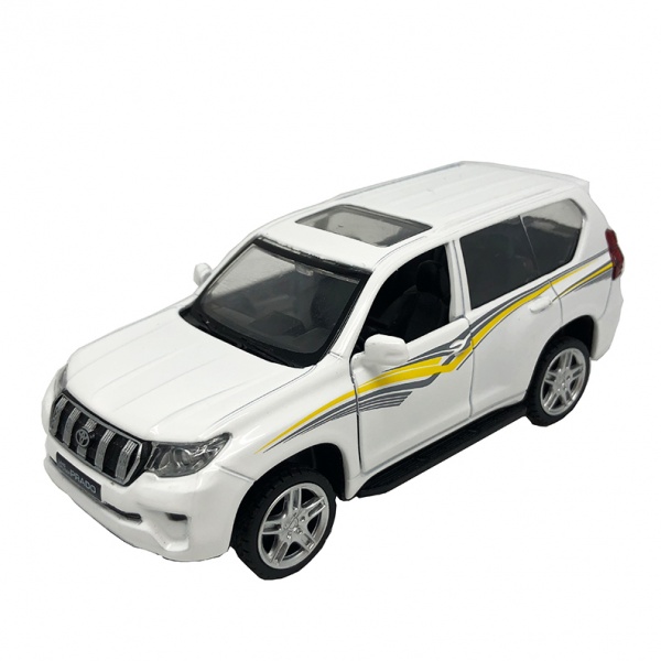 Машинка 1:32 TOYOTA LAND CRUISER (белый) 250277