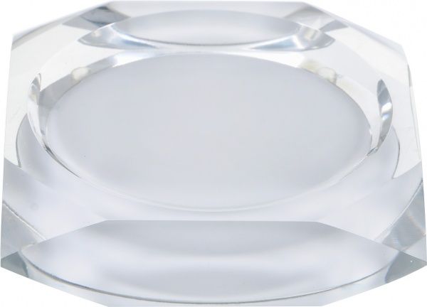 Мыльница Luna Diamond белая