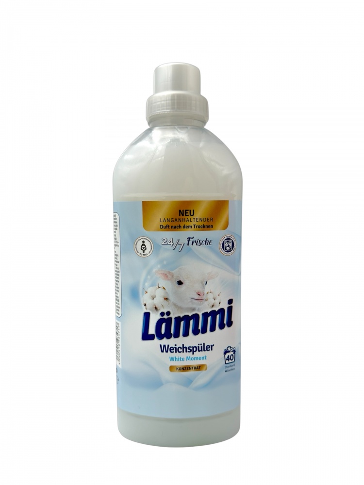 Кондиционер-ополаскиватель LAMMI White Moment 1 л