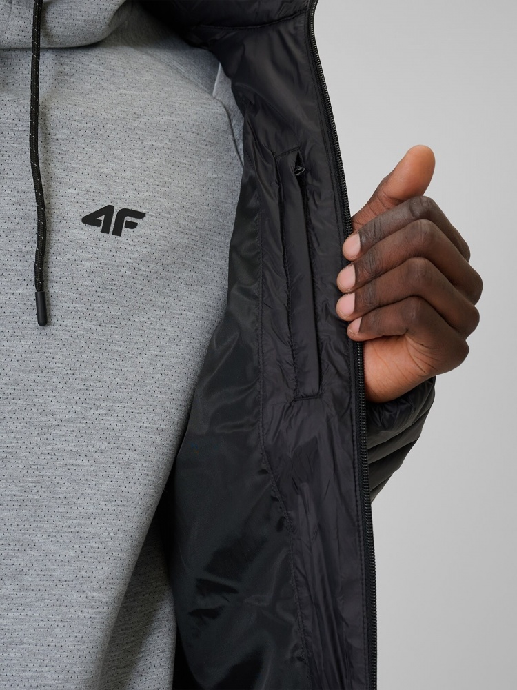 Куртка чоловіча 4F DOWN JACKET M0853 4FWSS26TDJAM0853-20S р.M чорна