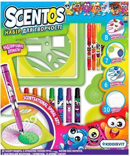 Набір для творчості Scentos Бешкетні візерунки 42145