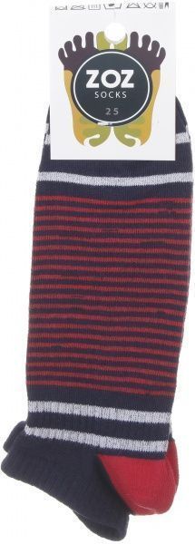 Шкарпетки чоловічі ZOZ смужка р. 25 синьо-білий 