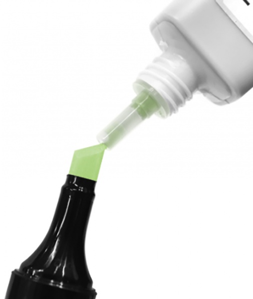 Заправка для маркера Refill Ink кислотний зелений EF900-228 FINECOLOUR