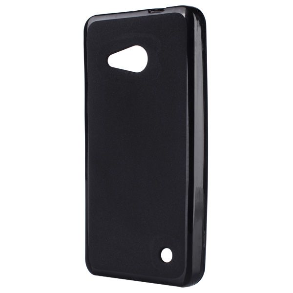 Накладка Drobak Elastic PU для Microsoft Lumia 550 (Nokia) Black — фото 1