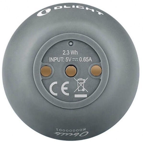 Фонарь кемпинговый Olight Obulb grey