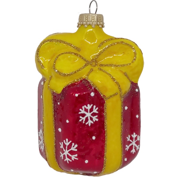 Игрушка на елку Подарок разноцветный 2259-2