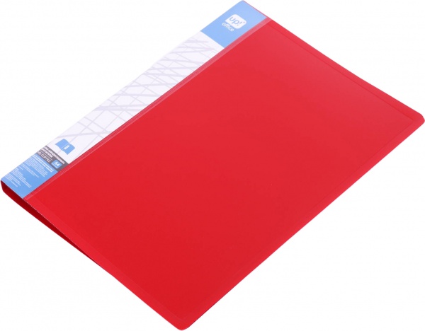 Папка А4 с боковым прижимом CLIP В красный UP! (Underprice)