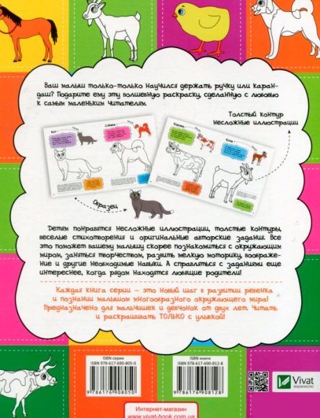 Раскраска Анна Алешичева «У бабушки в деревне» 978-617-690-812-8