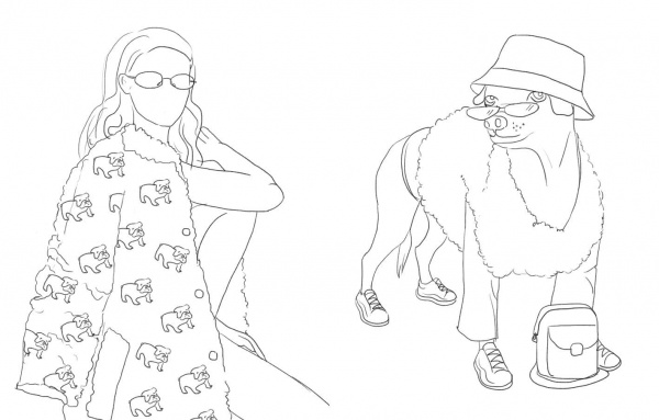 Книга-раскраска «#girls#fashion#pets» 978-617-7853-91-5