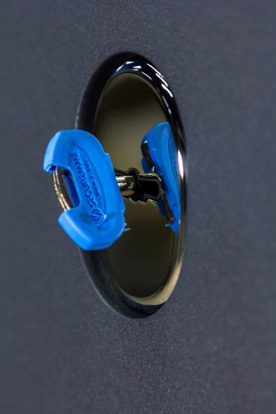 Двері вхідні Булат Статус 245 графіт матовий / білий супермат 2050x950 мм ліві