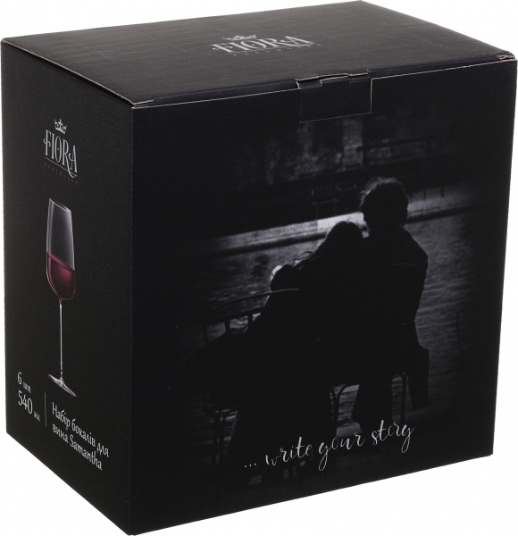 Набор бокалов для вина Samantha 540 мл 6 шт. Rona 