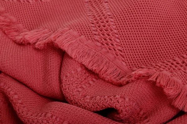 Плед Agadir 130x170 см червоний La Nuit 