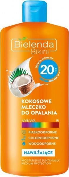 Молочко для тела Bielenda Кокосовое SPF20 200 мл